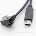 Customized PL2303 USB an DB9 Female Kabel